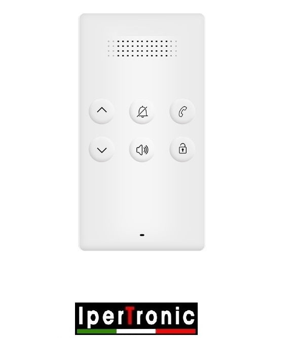 Cornetta citofonica touch vivavoce bus 2 fili IperTronic 2W