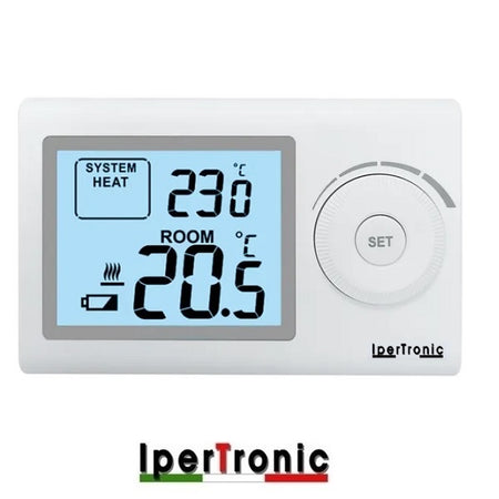 Termostato con display lcd giornaliero da parete