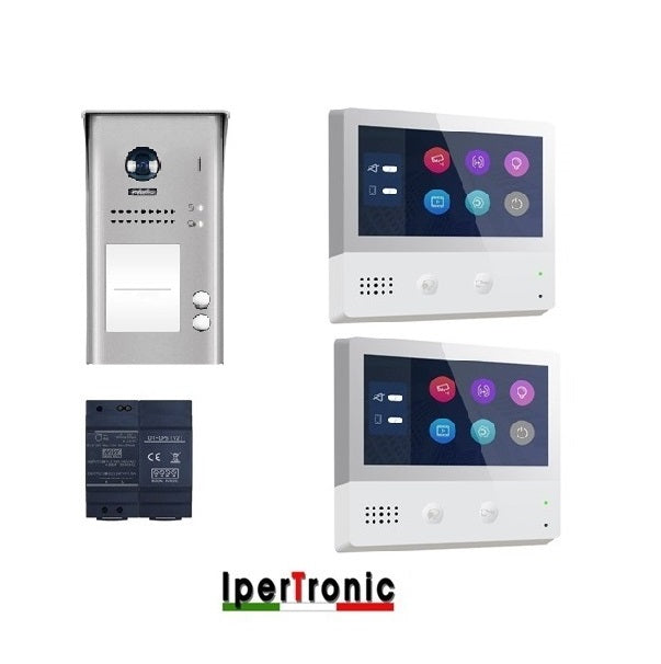 Kit video citofonico bifamiliare TWO