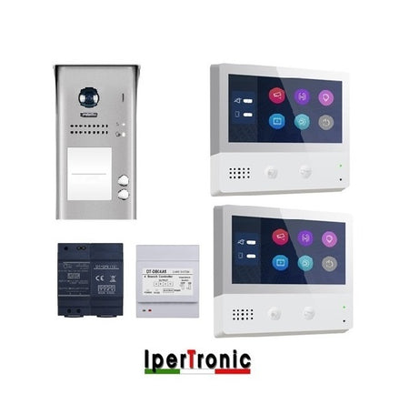 Kit video citof. bifamiliare two+ DBC4A1