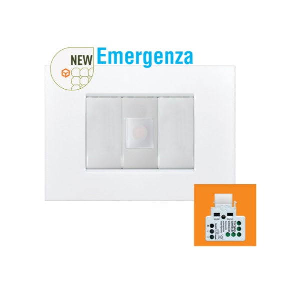Lampada di emergenza e segnapasso da incasso SA/SE