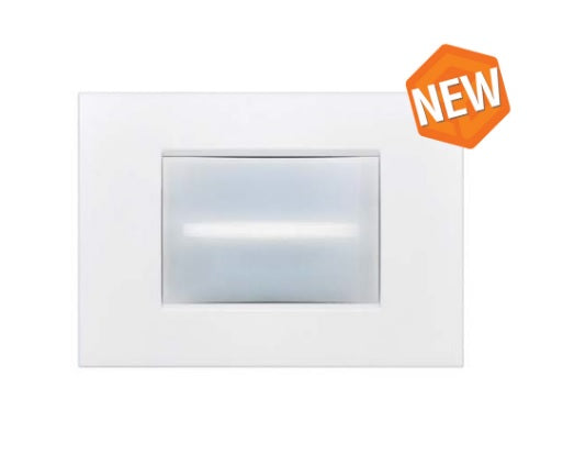 Lampada segnapasso a LED da incasso bianco freddo 1W