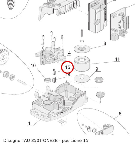 Microinterruttore di sicurezza sblocco TAU M-030F831611