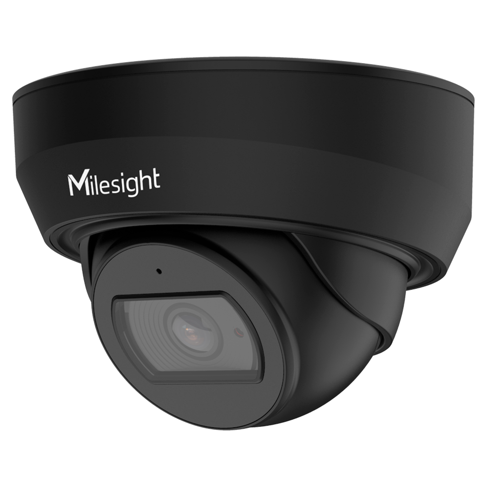 Milesight Telecamera IP Mini Dome - Risoluzione 5Mpx - 1/2.8" CMOS | Ottica da 4 mm - Illuminazione IR fino a 25m