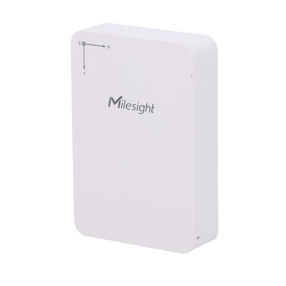 Milesight Accelerometro MEMS a 3 assi (X, Y, Z) con precisione di ±1°