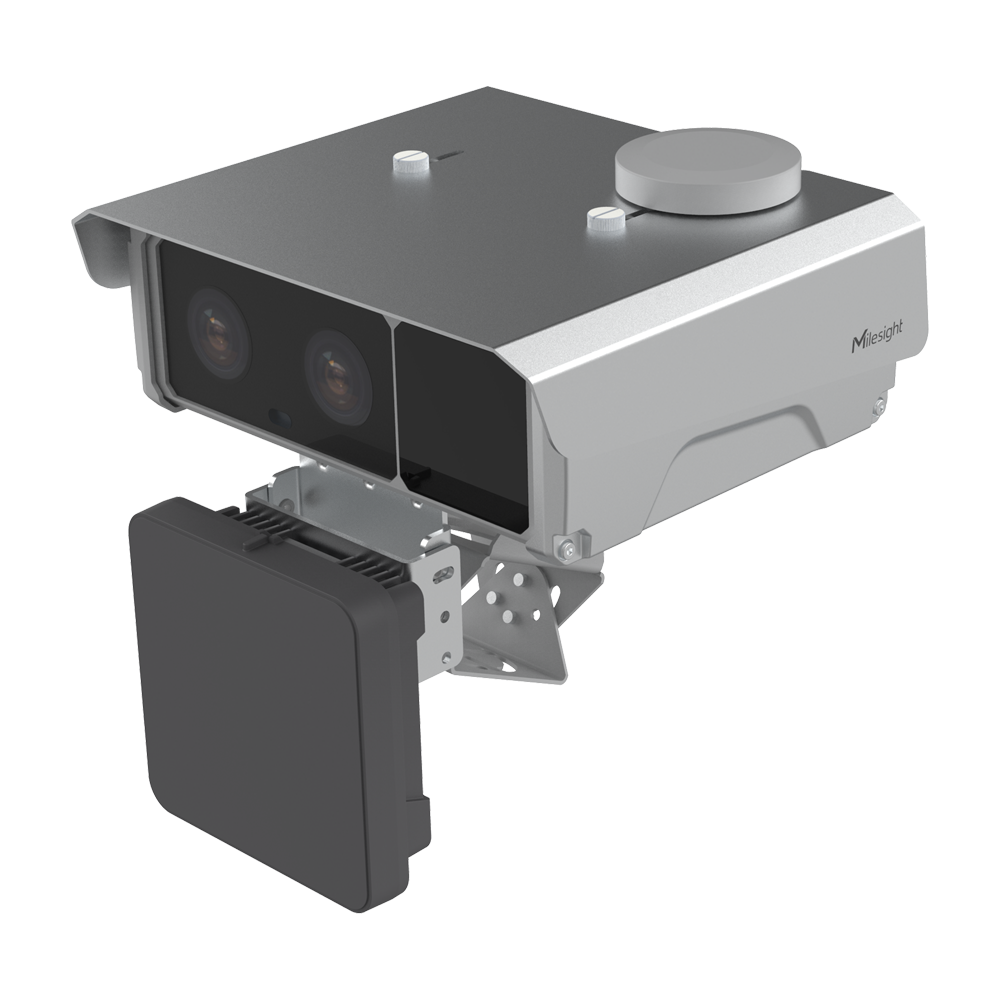 Milesight Telecamera per il traffico 5 Mpx con autovelox - 2/3" Global shutter. Ottiche motorizzate 15~50 mm