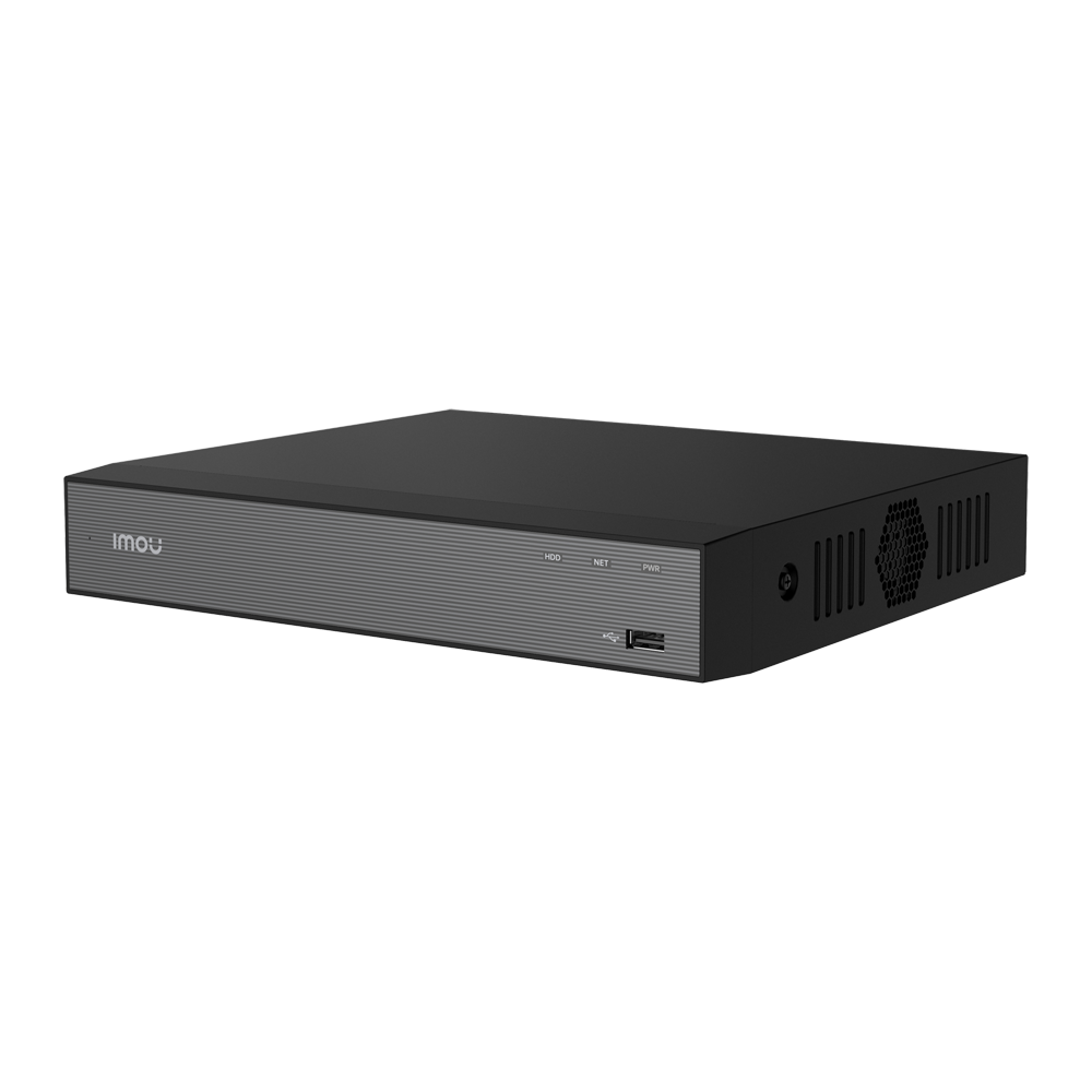 Videoregistratore NVR per telecamere IMOU - 8 porte PoE con 18 canali video IP - Compressione H.265 / H.264