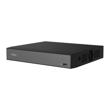Videoregistratore NVR per telecamere IMOU - 8 porte PoE con 18 canali video IP - Compressione H.265 / H.264