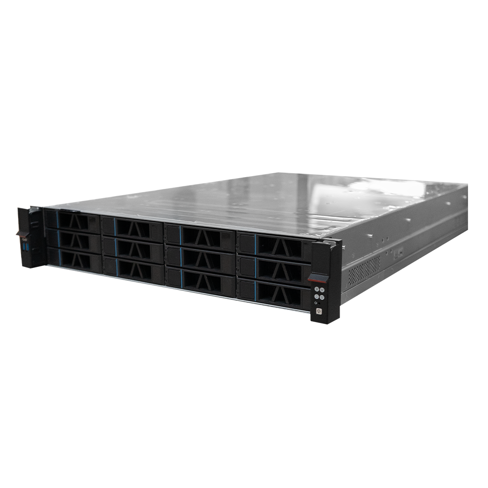 Network Optix Server NX Witness 2U 12 alloggiamenti - Supporta fino a 32 canali (a seconda della ris./vel.)