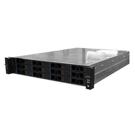Network Optix Server NX Witness 2U 12 alloggiamenti - Supporta fino a 32 canali (a seconda della ris./vel.)