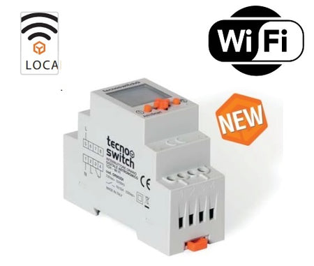 Interruttore orario digitale astronomico Wi-Fi Tecnoswitch