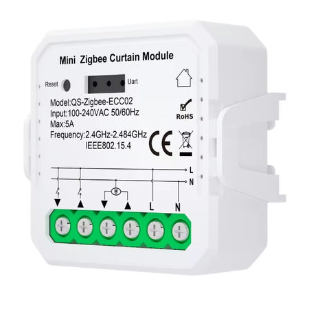 Modulo smart WIFI ipertronic per tapparelle 2 canali 230VAC 16A p