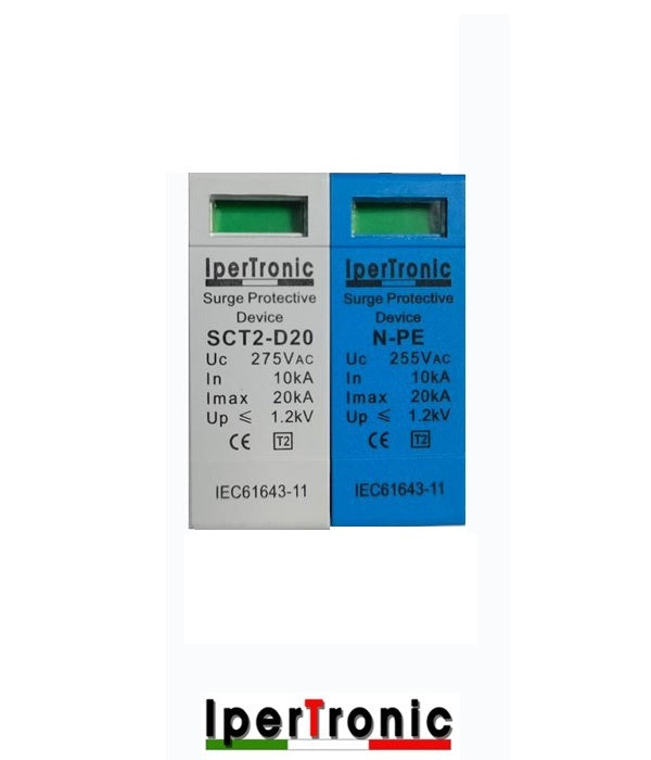 Cartuccia di ricambio 20 kA per scaricatore SCT2-D20