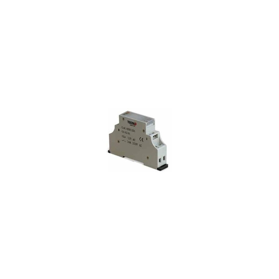 Relè ad impulsi meccanico 12V 1 NO 10A 1 modulo DIN IP20