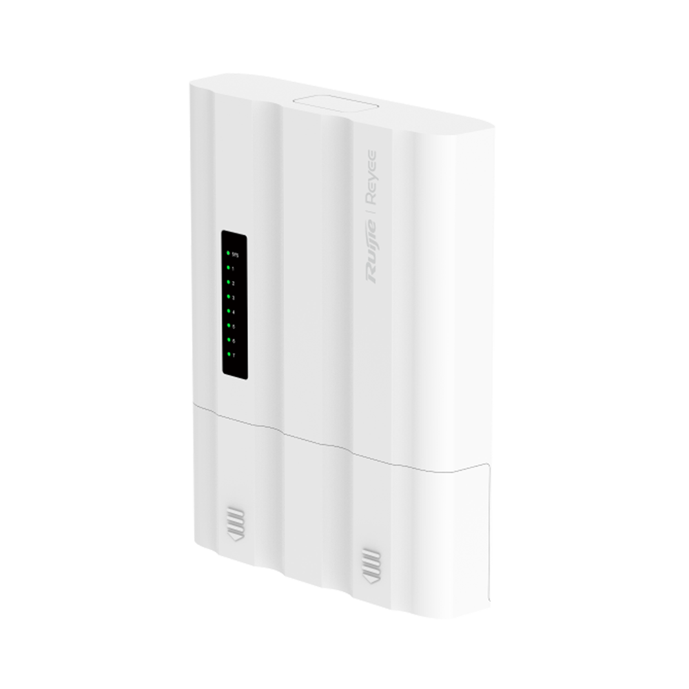 Ruijie Reyee Cloud Managed L2 PoE Switch - 5 porte Gigabit RJ45 e 2 slot SFP