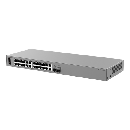 Ruijie Reyee Cloud Managed L2 Switch - 24 porte Gigabit RJ45 e 2 slot 2.5G SFP