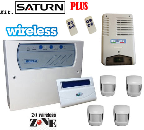 KIT DA ANTIFURTO WIRELESS SUPERVISIONATO