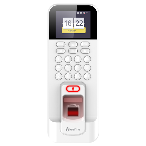 Safire Controllo accessi e presenze - Impronte digitali, scheda MF e PIN - 3.000 utenti | 100.000 registri