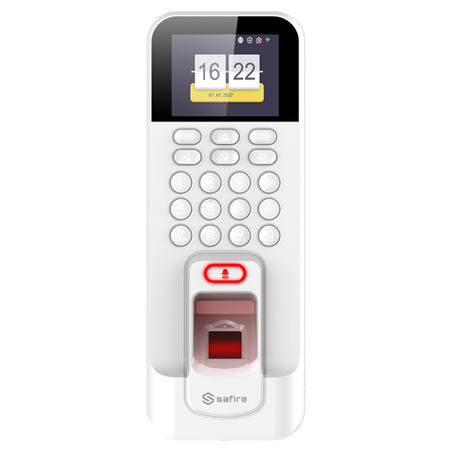 Safire Controllo accessi e presenze - Impronte digitali, scheda MF e PIN - 3.000 utenti | 100.000 registri