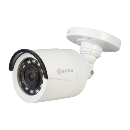 Telecamera Bullet Safire Gamma ECO - Uscita 4 in 1 - 2 Mpx high performance CMOS - Ottica 3.6 mm - IR distanza 25 m