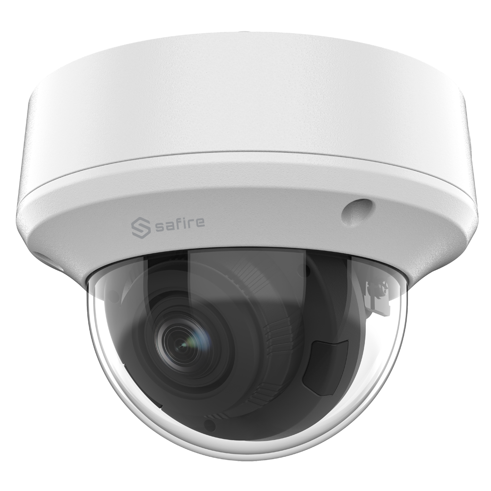 Telecamera Dome Safire Gamma ECO - Uscita 4 in 1 - 5 Mpx high performance CMOS - Ottica motorizzata 2.7~13.5 mm