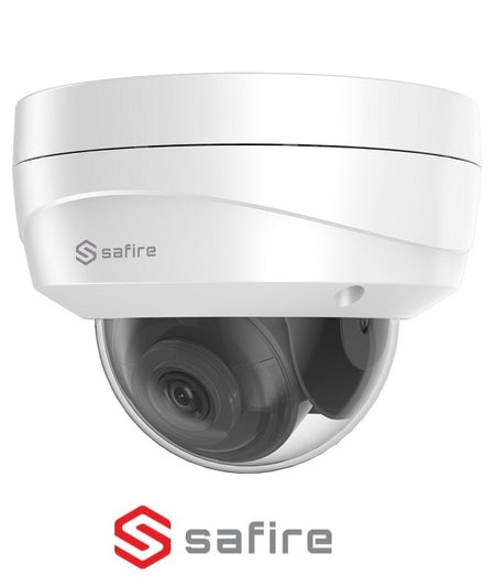 Telecamera dome IP 4 MP 2,8 mm H.265+ microfono IP67 IK10