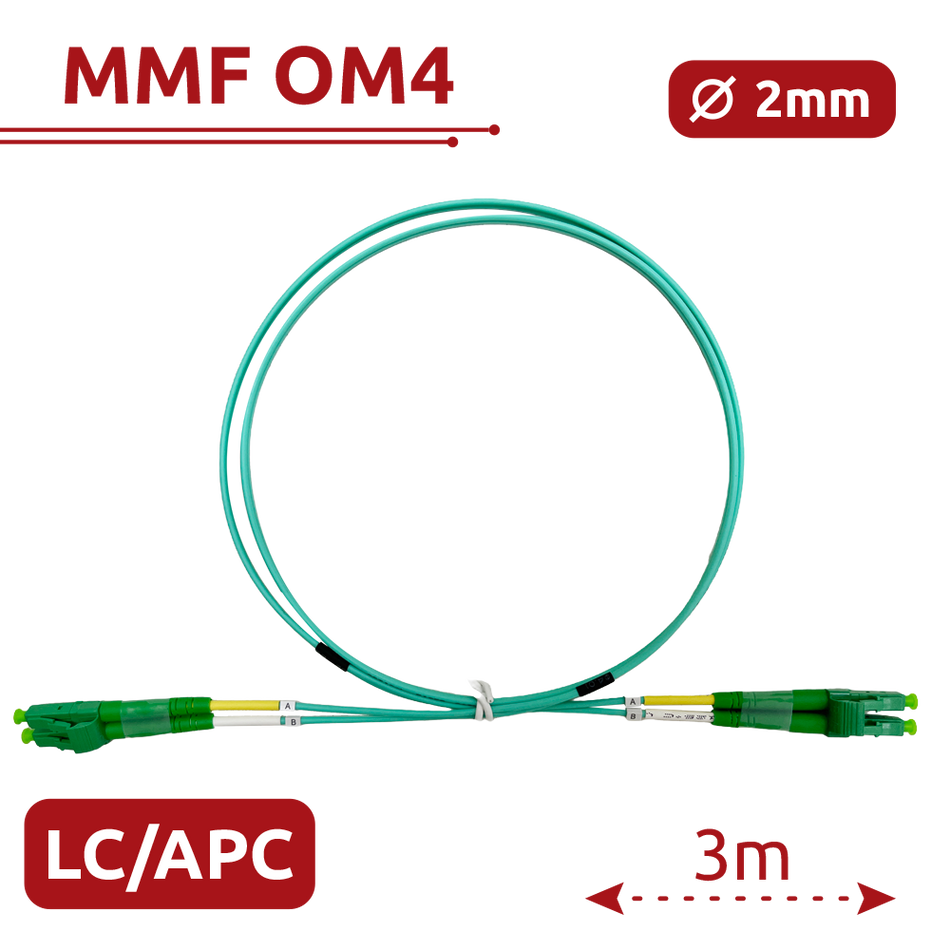 SF-LC-APC-LC-APC-OM4-DX-3M-A