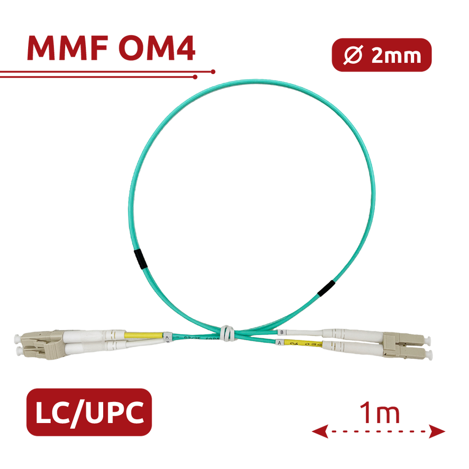 SF-LC-UPC-LC-UPC-OM4-DX-1M-A