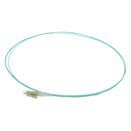 Safire Pigtail in fibra ottica simplex - Fibra multimodale OM4 ad alta velocità - Connettore LC con finitura UPC