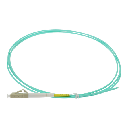 Safire Pigtail in fibra ottica simplex - Fibra multimodale OM4 ad alta velocità - Connettore LC con finitura UPC