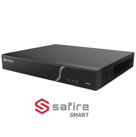 NVR per telecamere IP Safire gamma B1 16 canali 8 MP POS