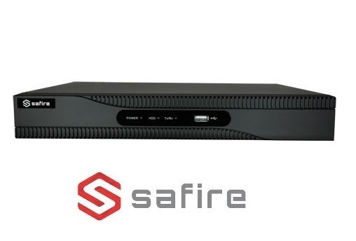 NVR 16 canali IP 4K 12 Mpx Safire