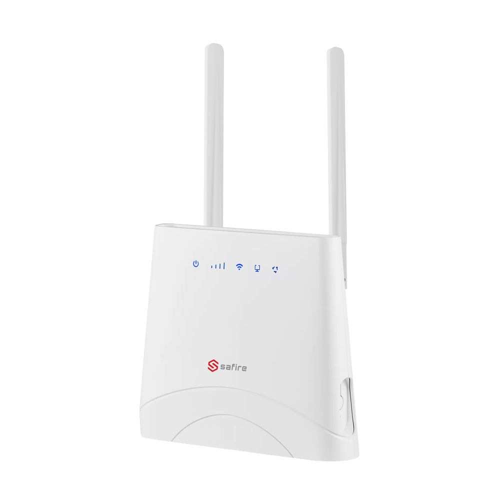 Router Safire  4G LTE Categoria 6 - Velocità fino a 300Mbps DL e 50Mbps UL. - Wi-Fi 5 dual-band AC1200 a lunga portata.