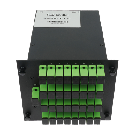 Splitter ottico PLC ad alta precisione - Configurazione 1x32 (1 ingresso, 32 uscite)