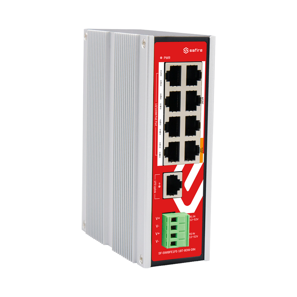 SF-SWI8FE1FE-1BT-80W-DIN