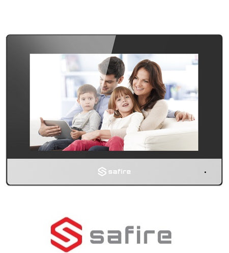 Monitor IP da 7" TFT per videocitofoni Safire Wi-Fi