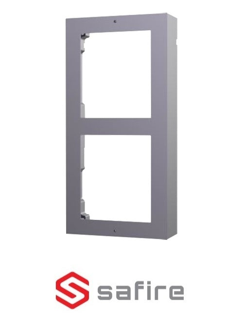 Supporto di superficie a 2 moduli per videocitofono Safire