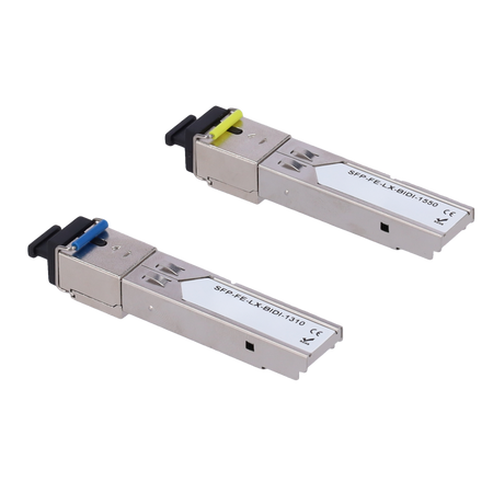 Kit di moduli Transceiver SFP - Standard di velocità Ethernet 100Base-LX - Connettore SC Simplex BiDi integrato