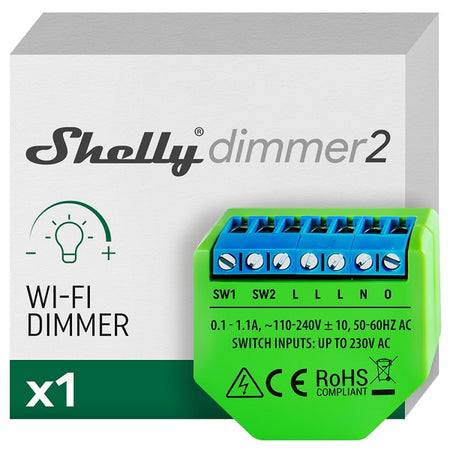 Dimmer intelligente Shelly Dimmer 2 Wi-Fi 10-200W