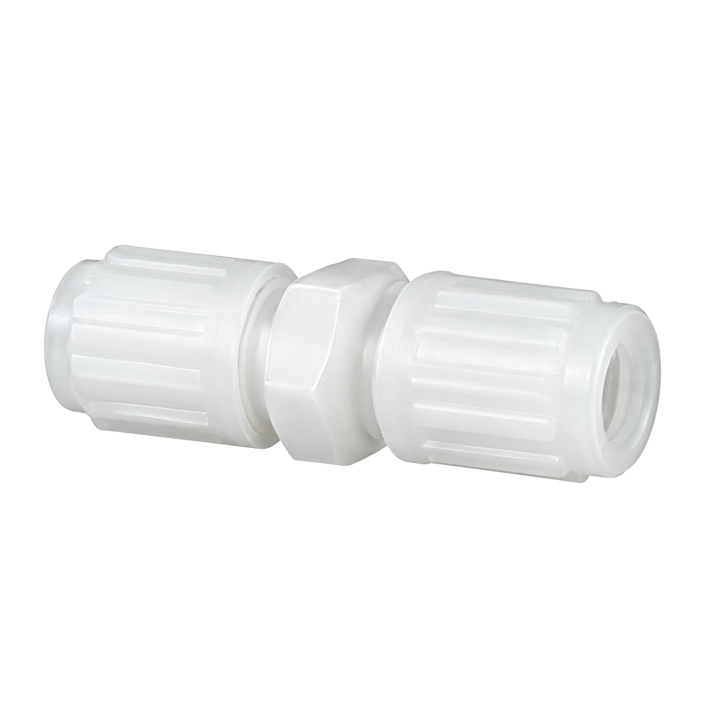 Securiton Raccordo diritto per tubo del sensore - Realizzato in PVDF - Progettato per PTFE di 6/4 mm - Utilizzo in Secur