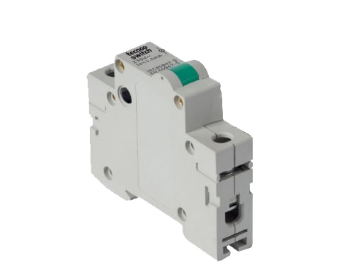 Segnalatore di tensione monofase LED verde per barra DIN Tecnoswitch