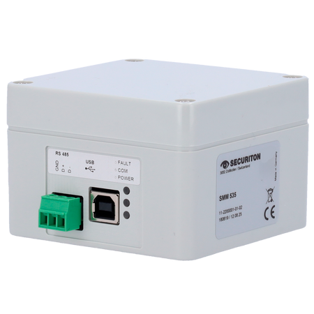 Securiton Interfaccia di connessione di rete RS485 a USB - Compatibile con ASD e ADW - È necessario SIM35