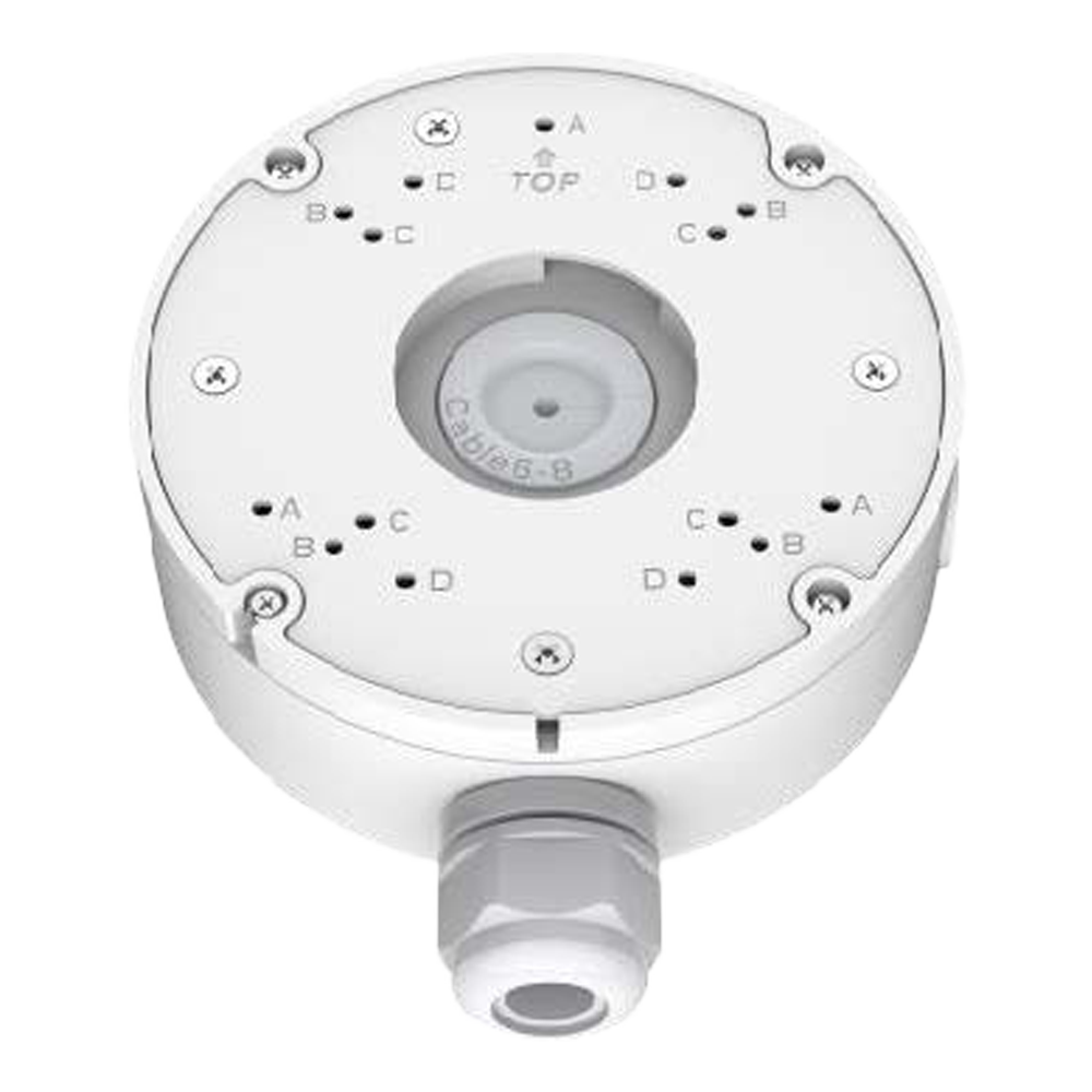 Sunell Scatola di giunzione - Per telecamere bullet / dome - Adatto per uso esterno - Installazione a tetto o parete