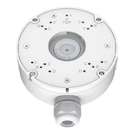 Sunell Scatola di giunzione - Per telecamere bullet / dome - Adatto per uso esterno - Installazione a tetto o parete