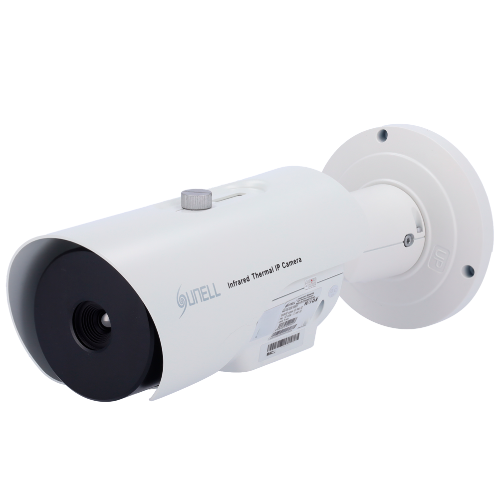 Sunell Telecamera termica IP - 640x512/12µm VOx | ottica 25mm - Sensibilità termica ≤40mK - Precisione ±2ºC / ±2%