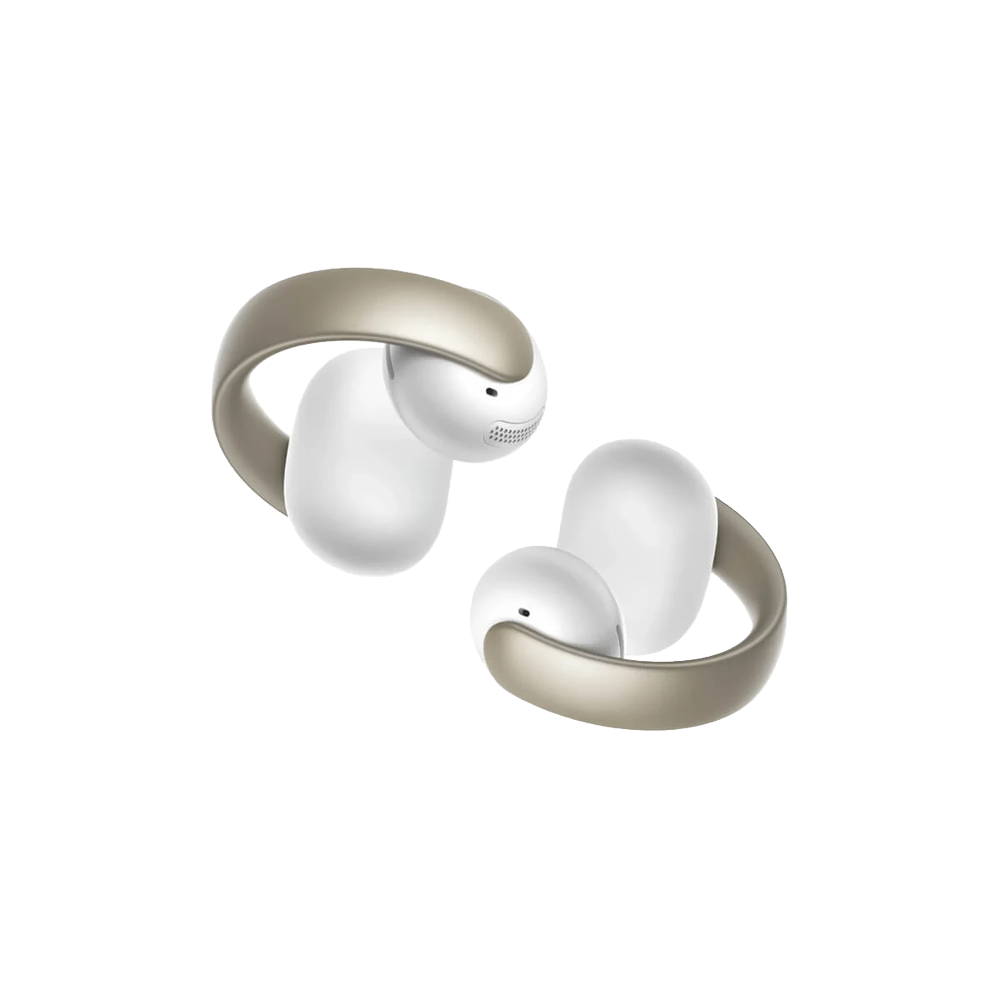 Soundcore Aeroclip Bianco - Design a clip “open-ear” con regolazione adattiva