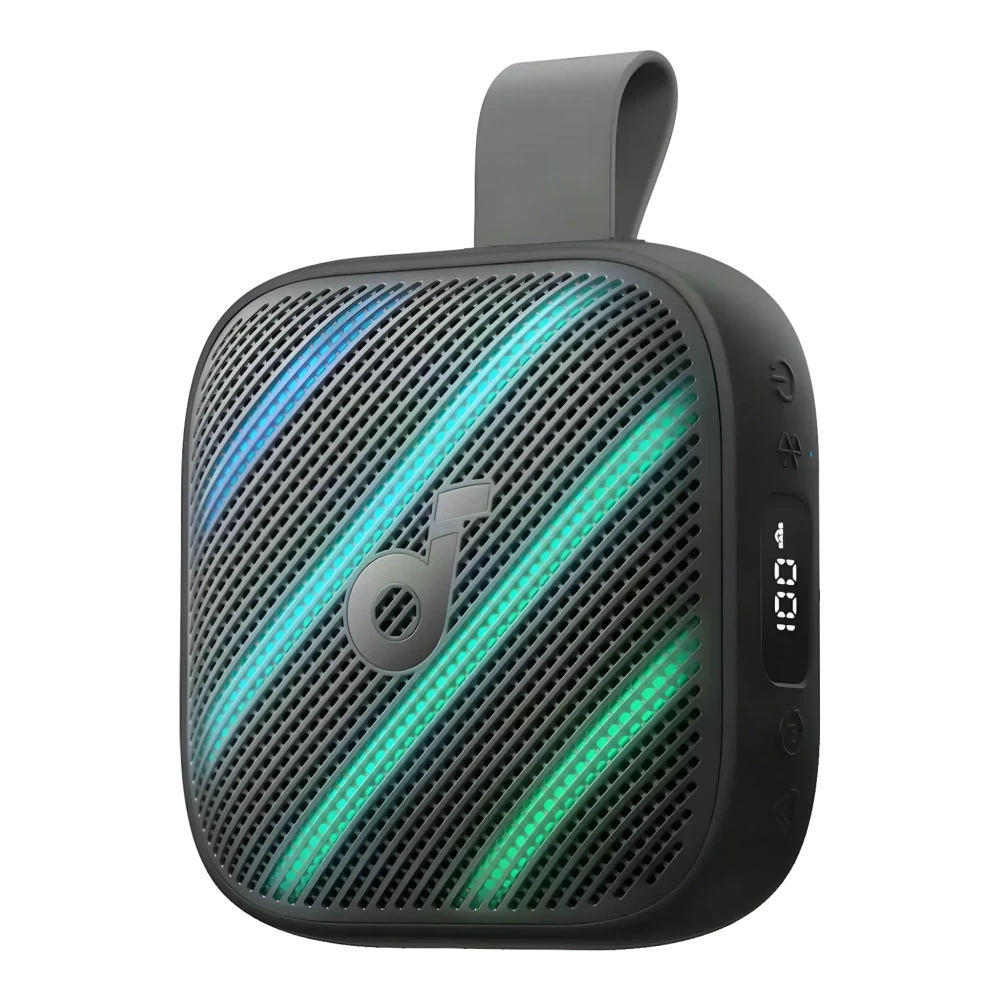 Soundcore Boom Go 3i Nero - Audio 15W con bassi potenziati dalla tecnologia BassUp 2.0 - 24 ore di riproduzione continua
