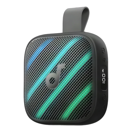 Soundcore Boom Go 3i Nero - Audio 15W con bassi potenziati dalla tecnologia BassUp 2.0 - 24 ore di riproduzione continua