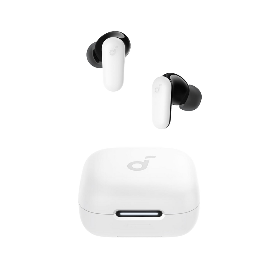 Auricolari wireless P30I Soundcore colore Bianco - ANC adattivo fino a 42 dB - 10 ore per ricarica / 45 ore con custodia