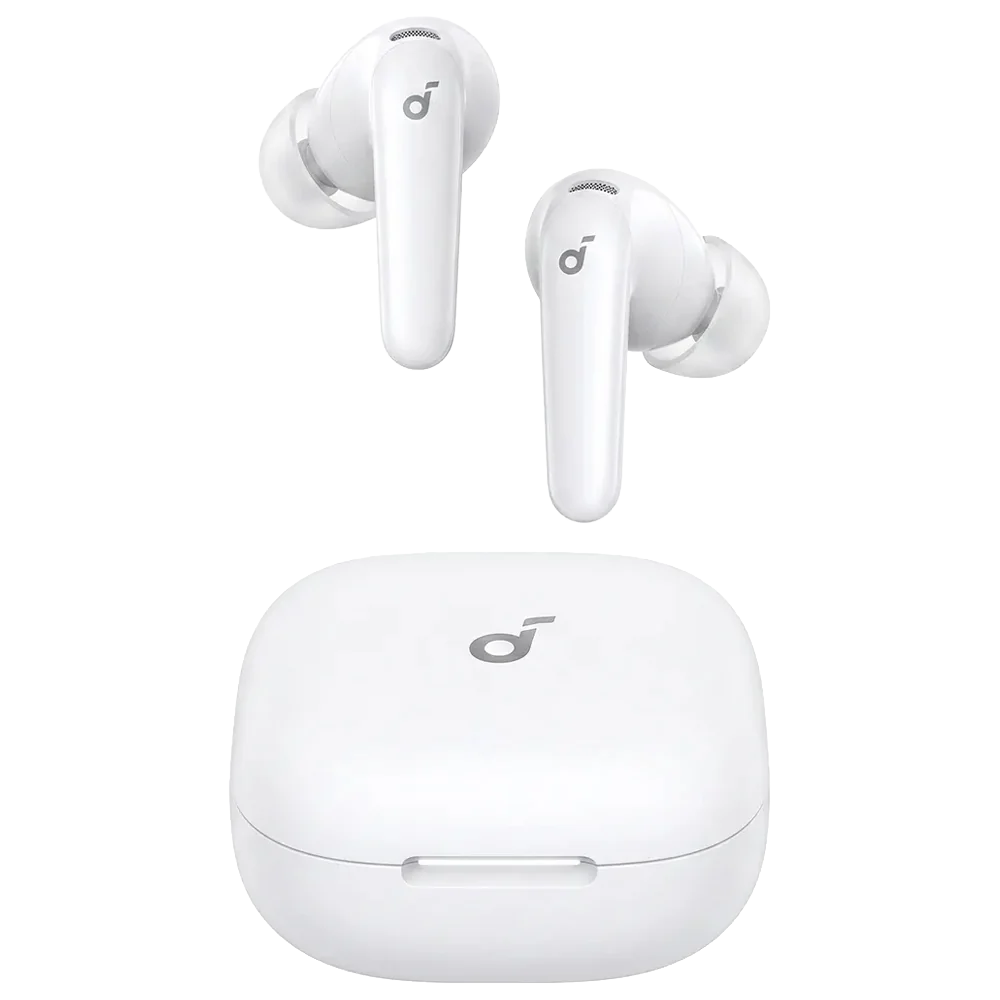 Auriculares Inalámbricos R60I Soundcore Blanco - ANC adaptativo en tiempo real (52 dB)
